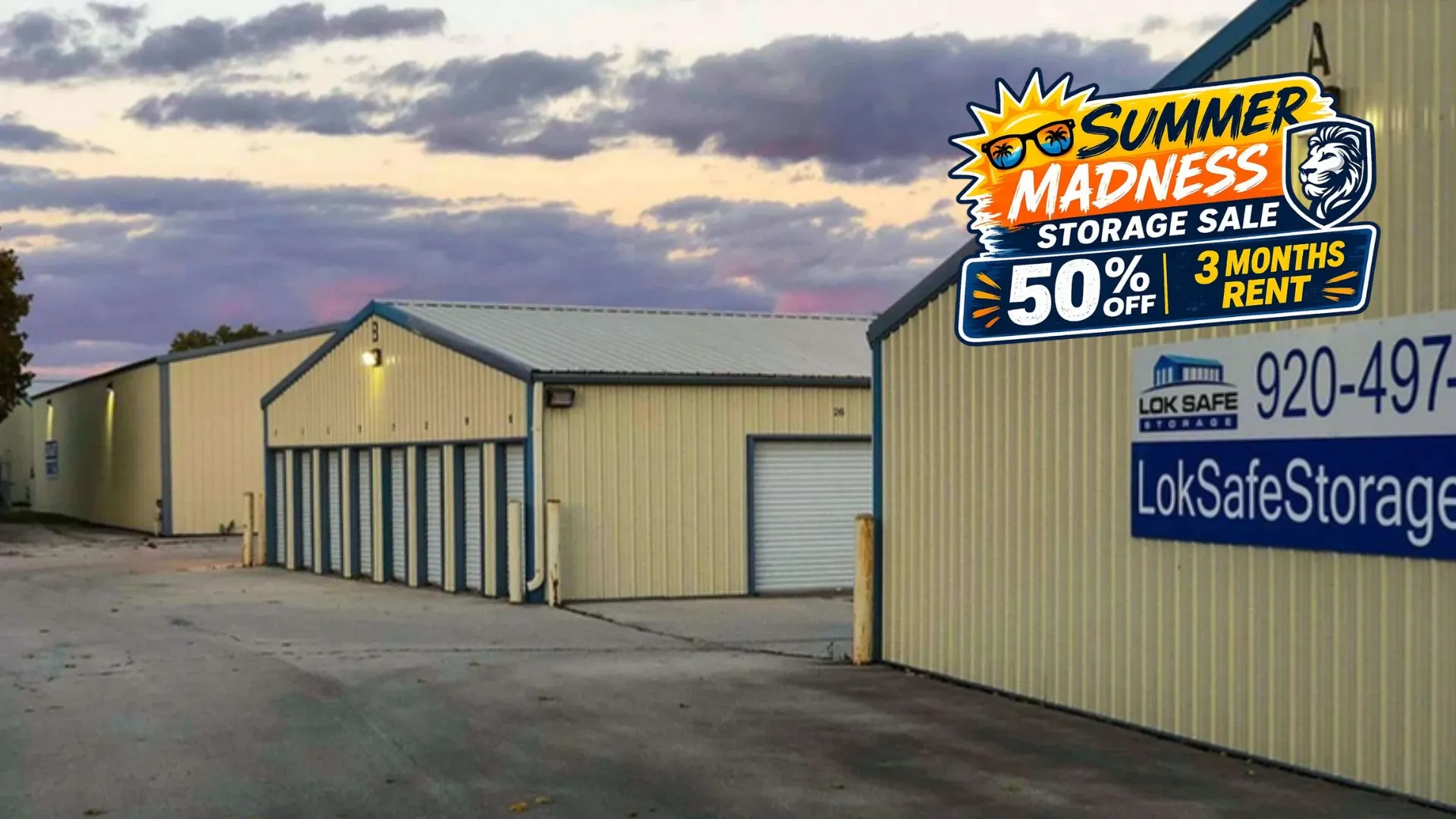 Summer Madness Storage Sale at Storage Lion